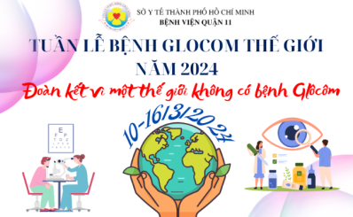 Tuần lễ Bệnh Glôcôm thế giới năm 2024: Đoàn kết vì một thế giới không có bệnh Glôcôm